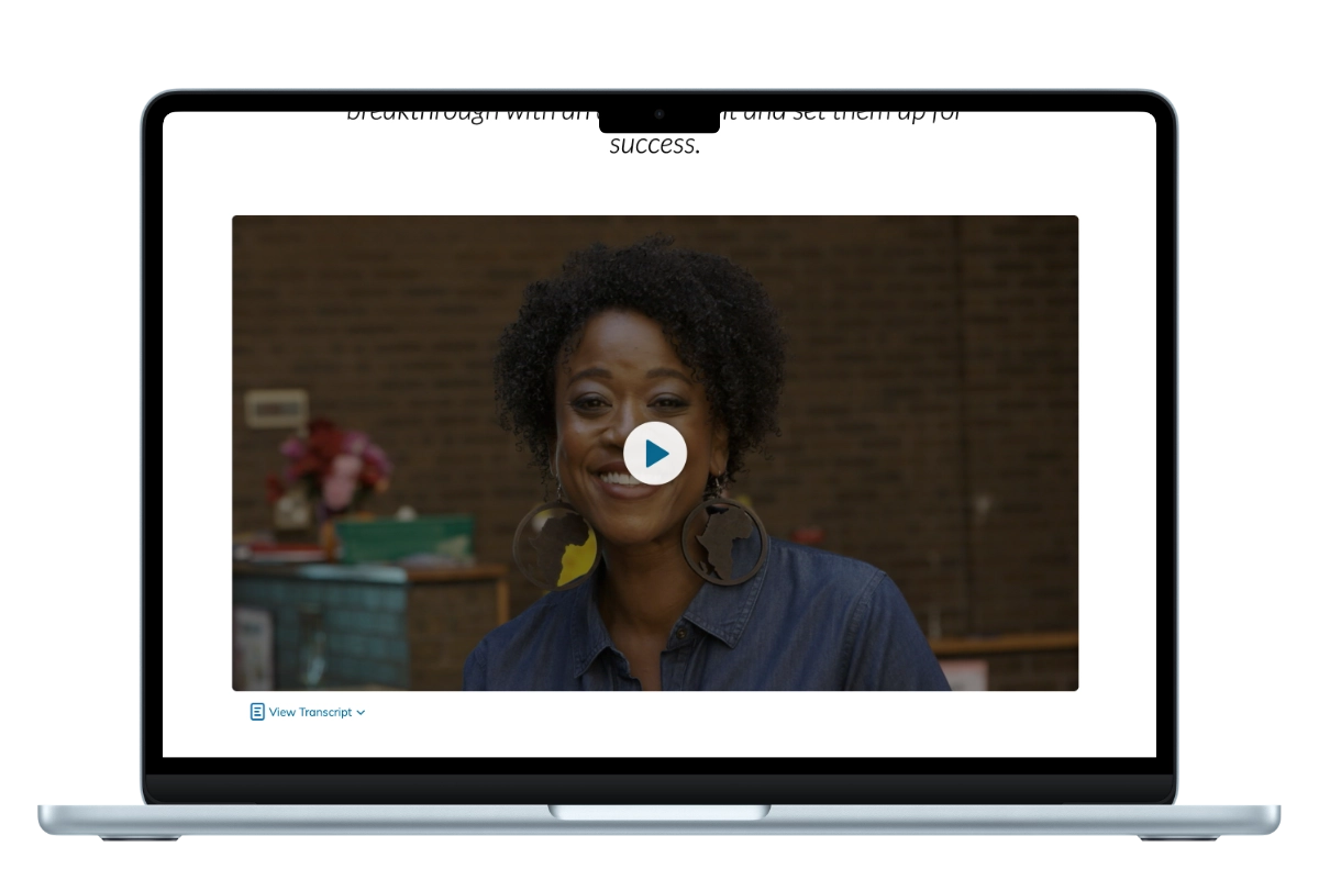 Relationship Building for Justice feature video.