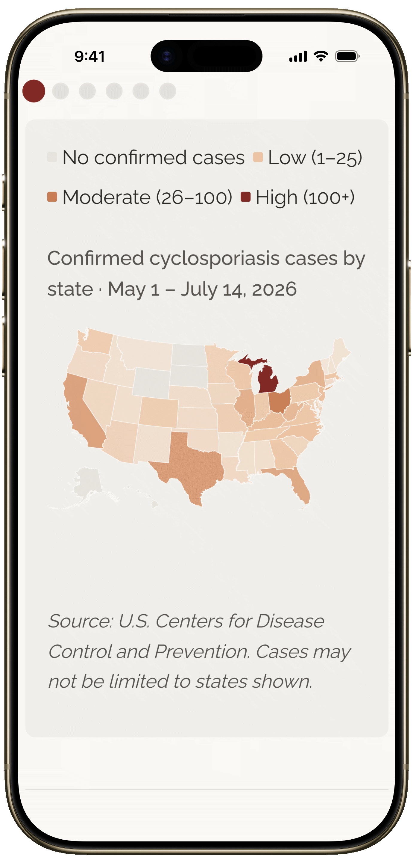 Mobile screen preview showing D3 choropleth map