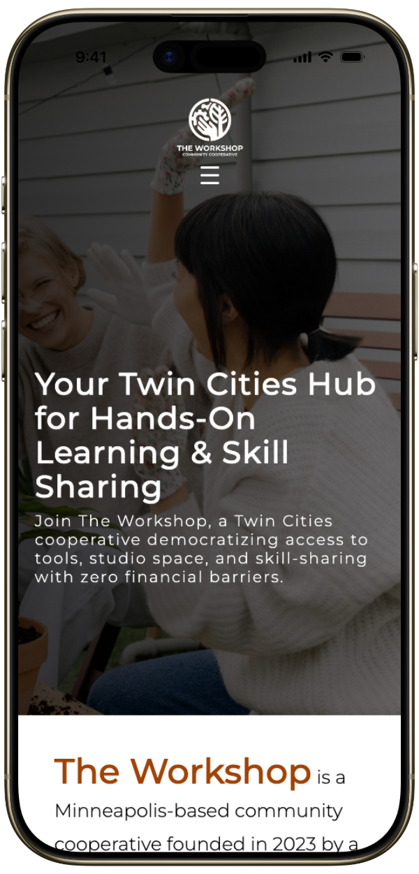 The Workshop Mission Statement on Mobile